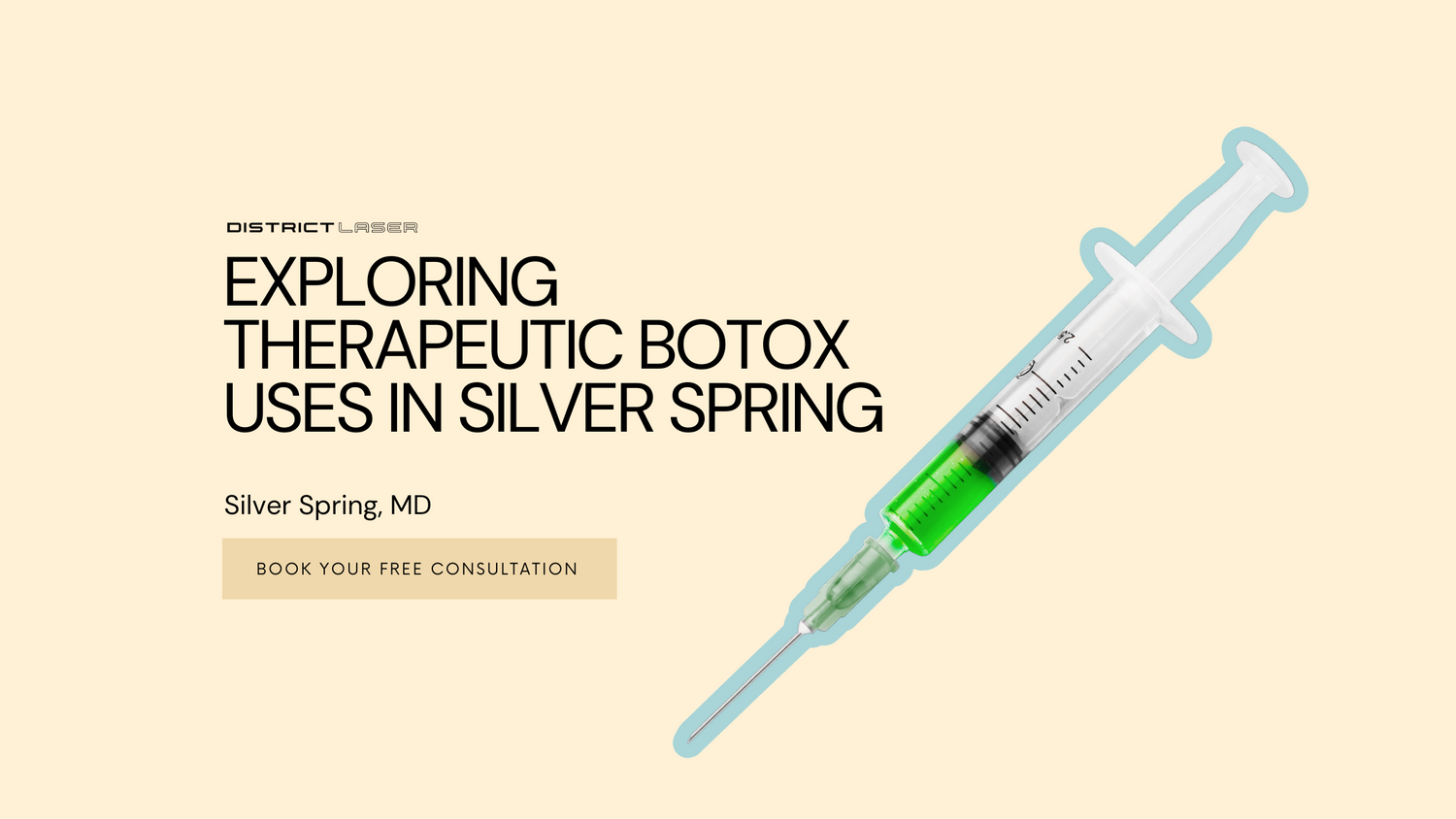 BOTOX® Beyond Wrinkles: Exploring Therapeutic Uses in Silver Spring
